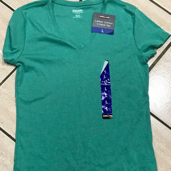 Kirkland Signature Tops Kirkland Signature Ladies V Neck Tee Poshmark